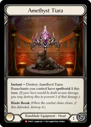 Amethyst Tiara [DYN171] (Dynasty)