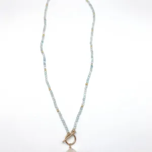 Carol Necklace Gem, Aquamarine