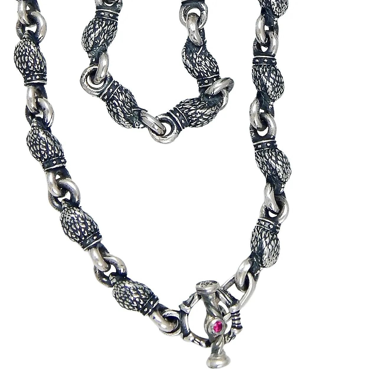 DOUBLE CROSS by Travis Walker - "EAGLE" Link Necklace