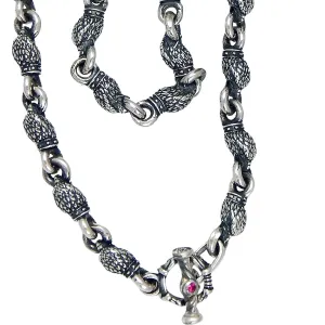 DOUBLE CROSS by Travis Walker - "EAGLE" Link Necklace