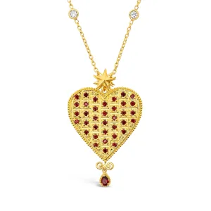 Erzulie's Divine Love Pendant Gold Vermeil