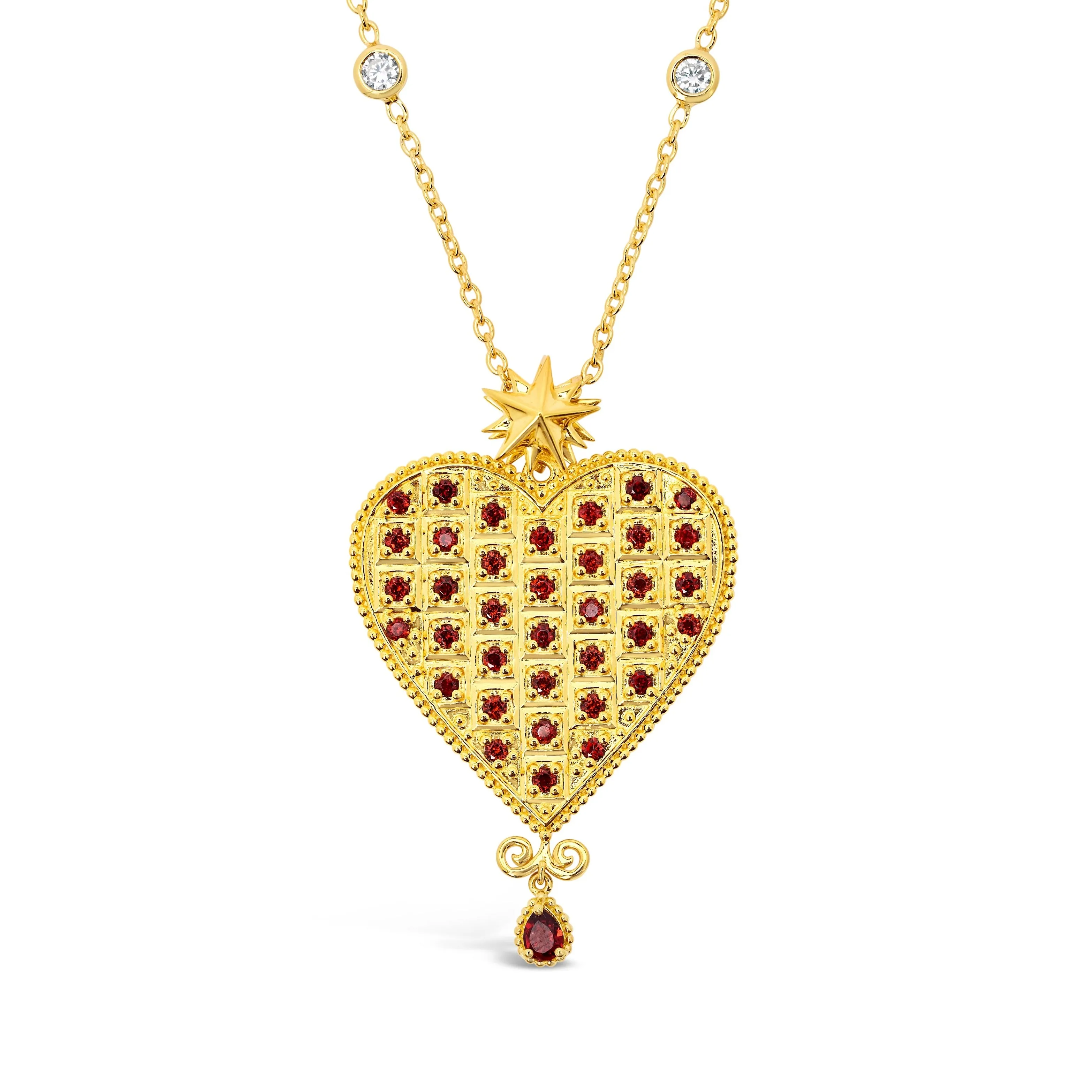 Erzulie's Divine Love Pendant Gold Vermeil
