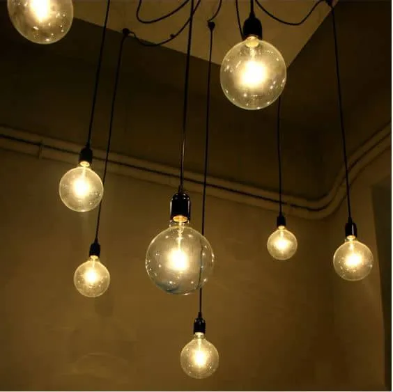 Kalle Spider Hanging Wire Lights