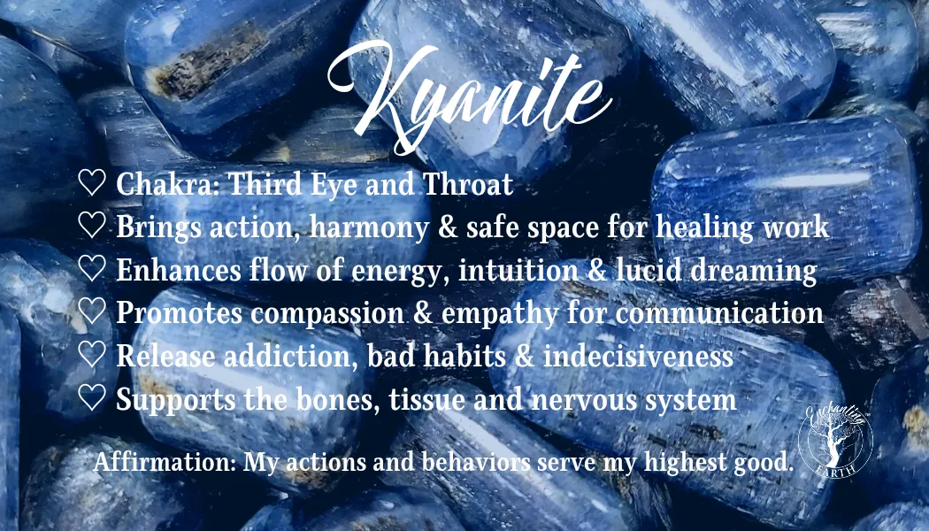 Kyanite and Rainbow Moonstone Bracelet for Clarity and New Beginnings