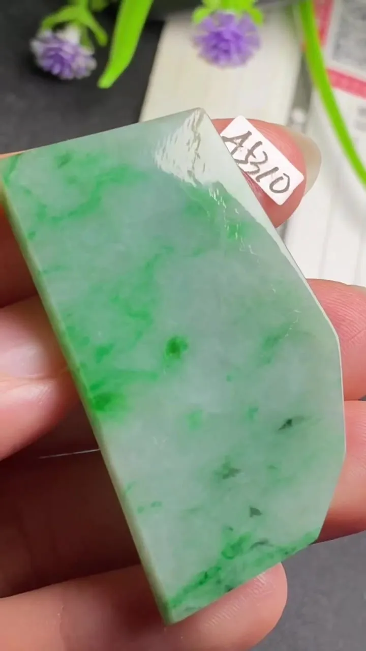 Natural Jade Rough Jadeite Raw (18g,48X25X5.2mm)-A5310