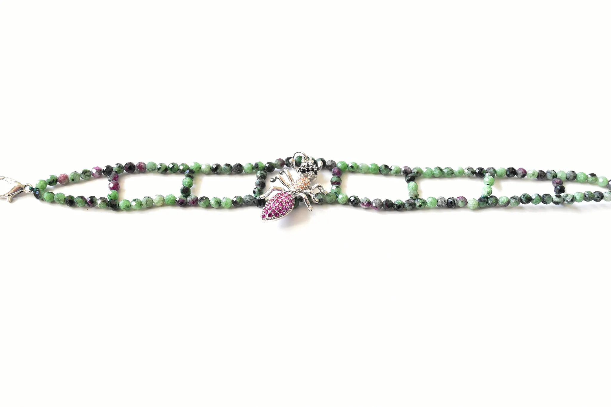Natural Stone Ant Bracelet