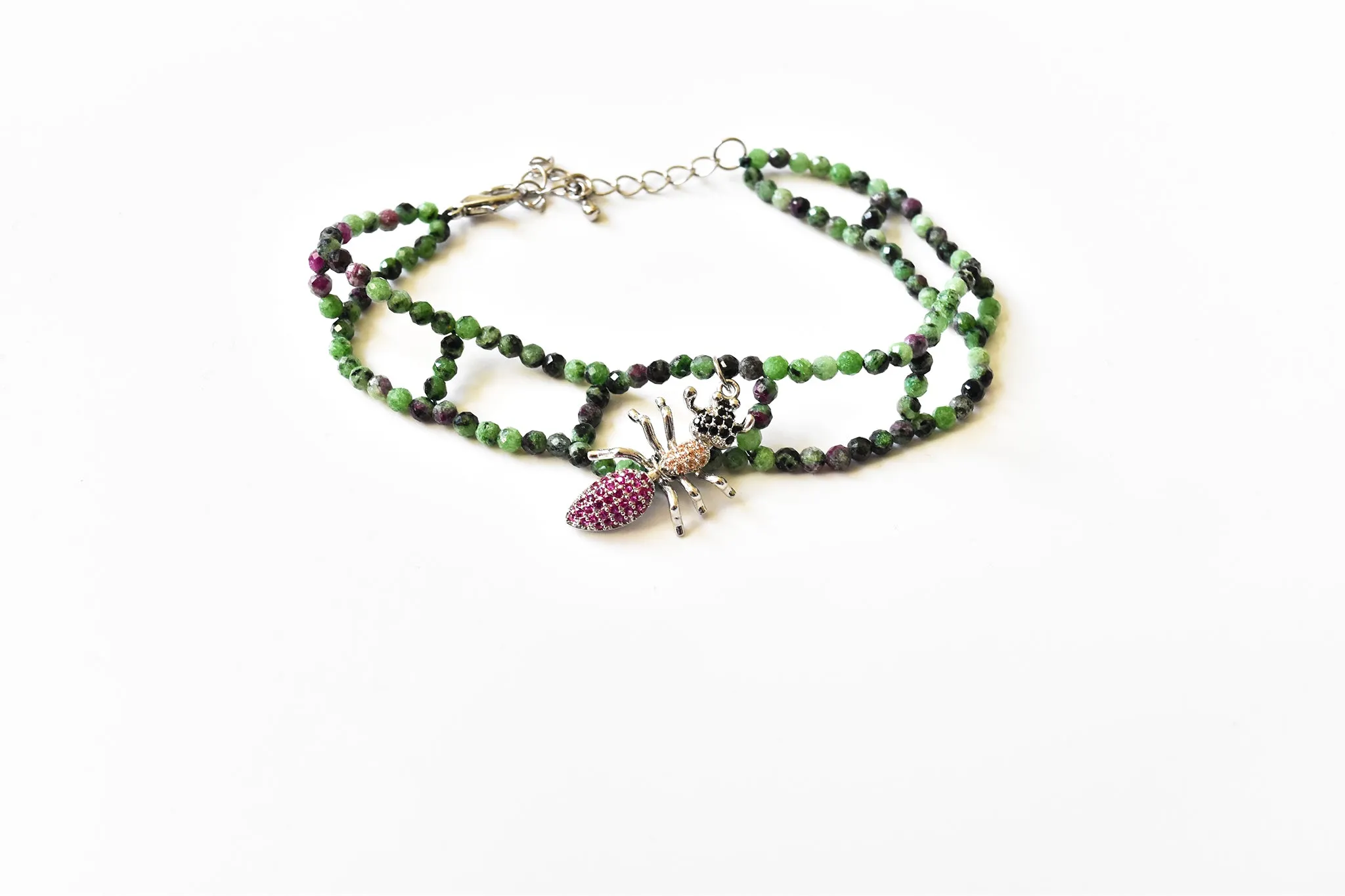 Natural Stone Ant Bracelet