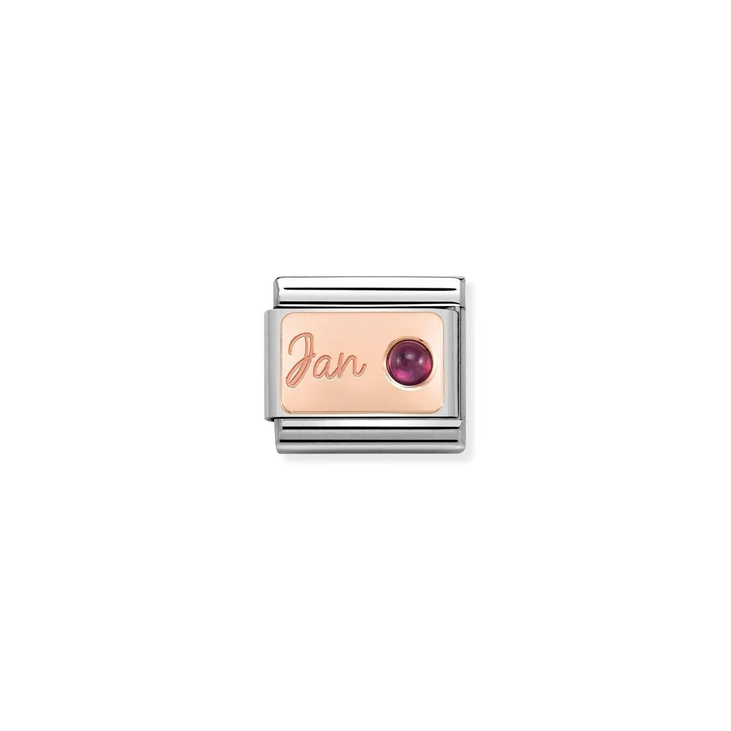 Nomination Classic Rose Gold January Charm