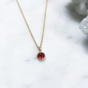 Red Garnet Necklace