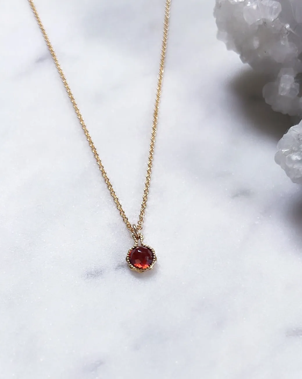Red Garnet Necklace