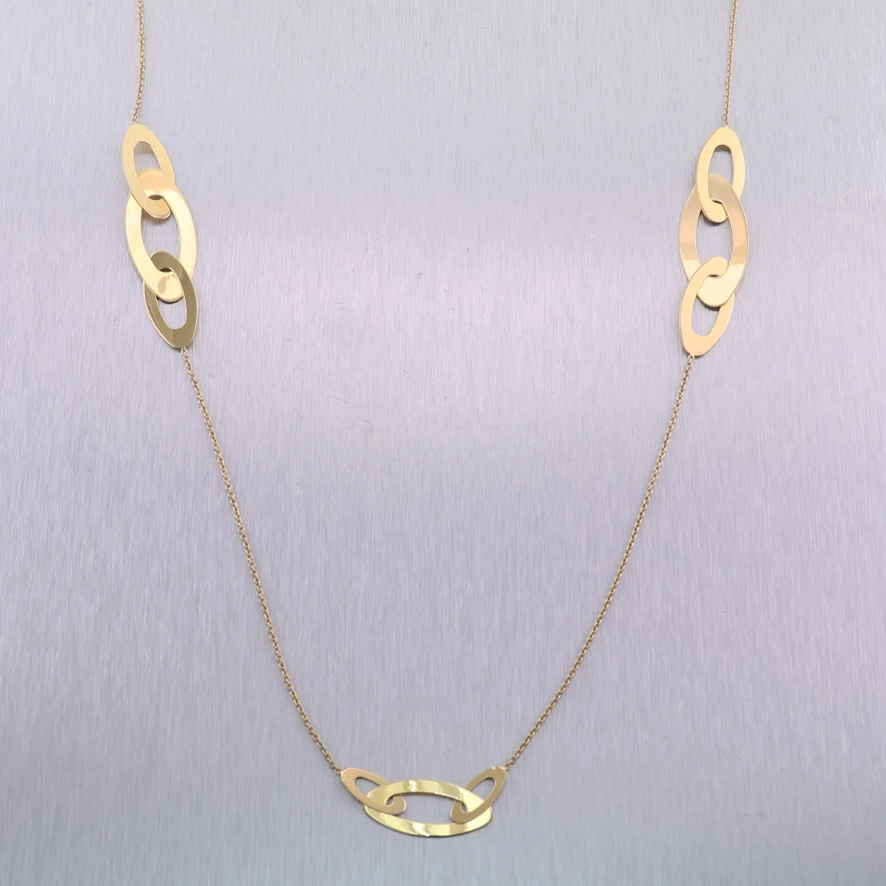 Roberto Coin 18k Yellow Gold Chic & Shine 36" Long Necklace