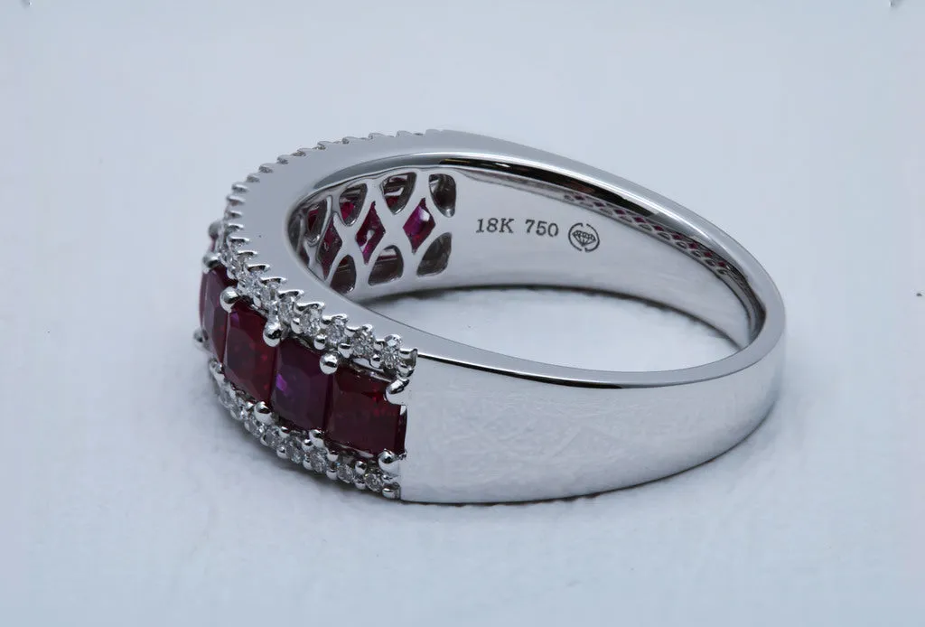 Ruby and Diamond Dress Ring