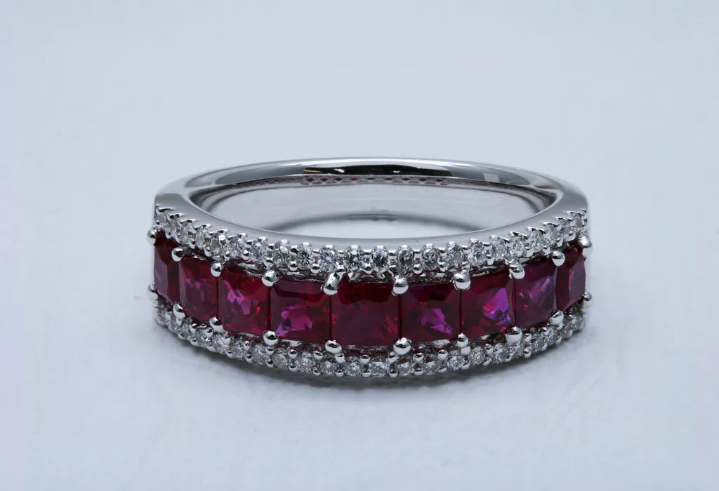 Ruby and Diamond Dress Ring