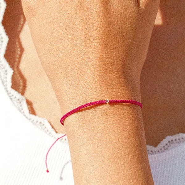 Ruby Birthstone Bracelet - July