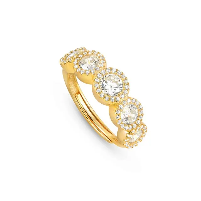 Seidivina CZ Ring - Gold - 241401/012