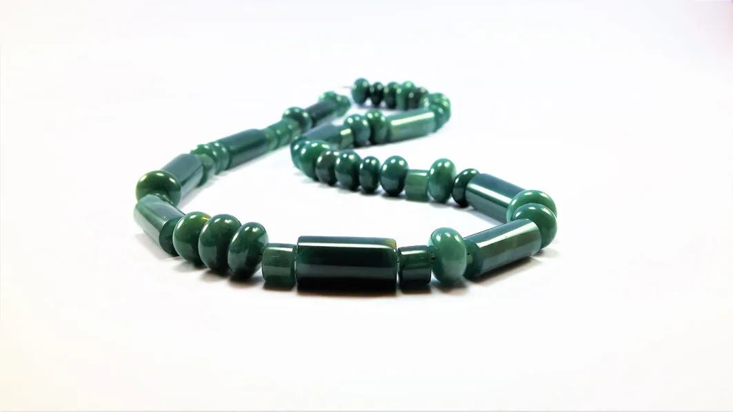 SOLD - Blue Jade (Jadeite) Very Rare Necklace