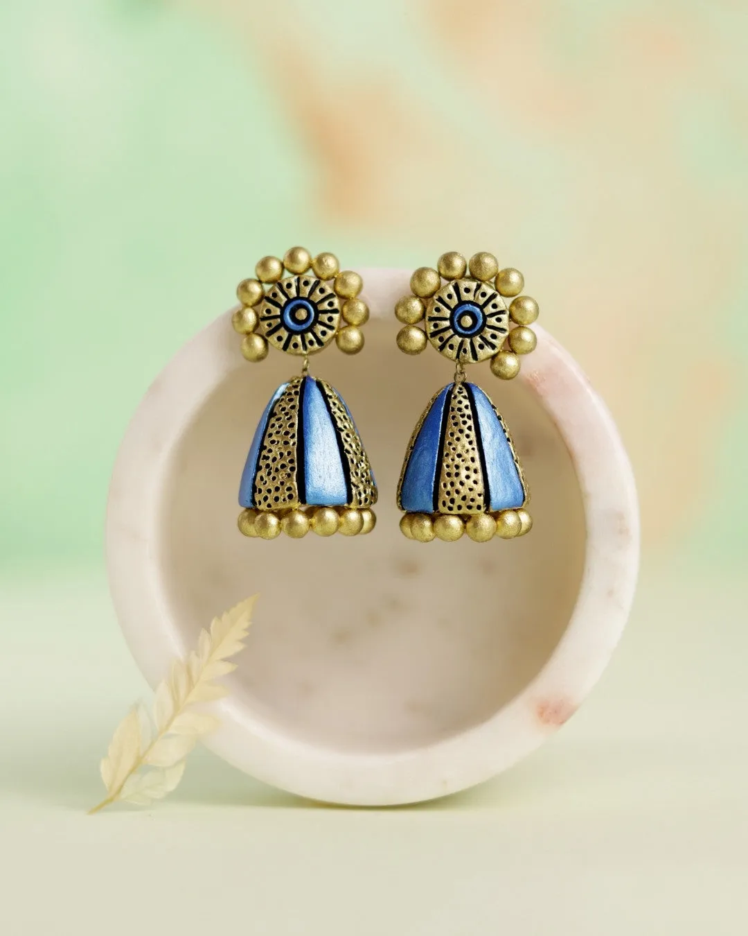 Sparkling Cone Jhumka