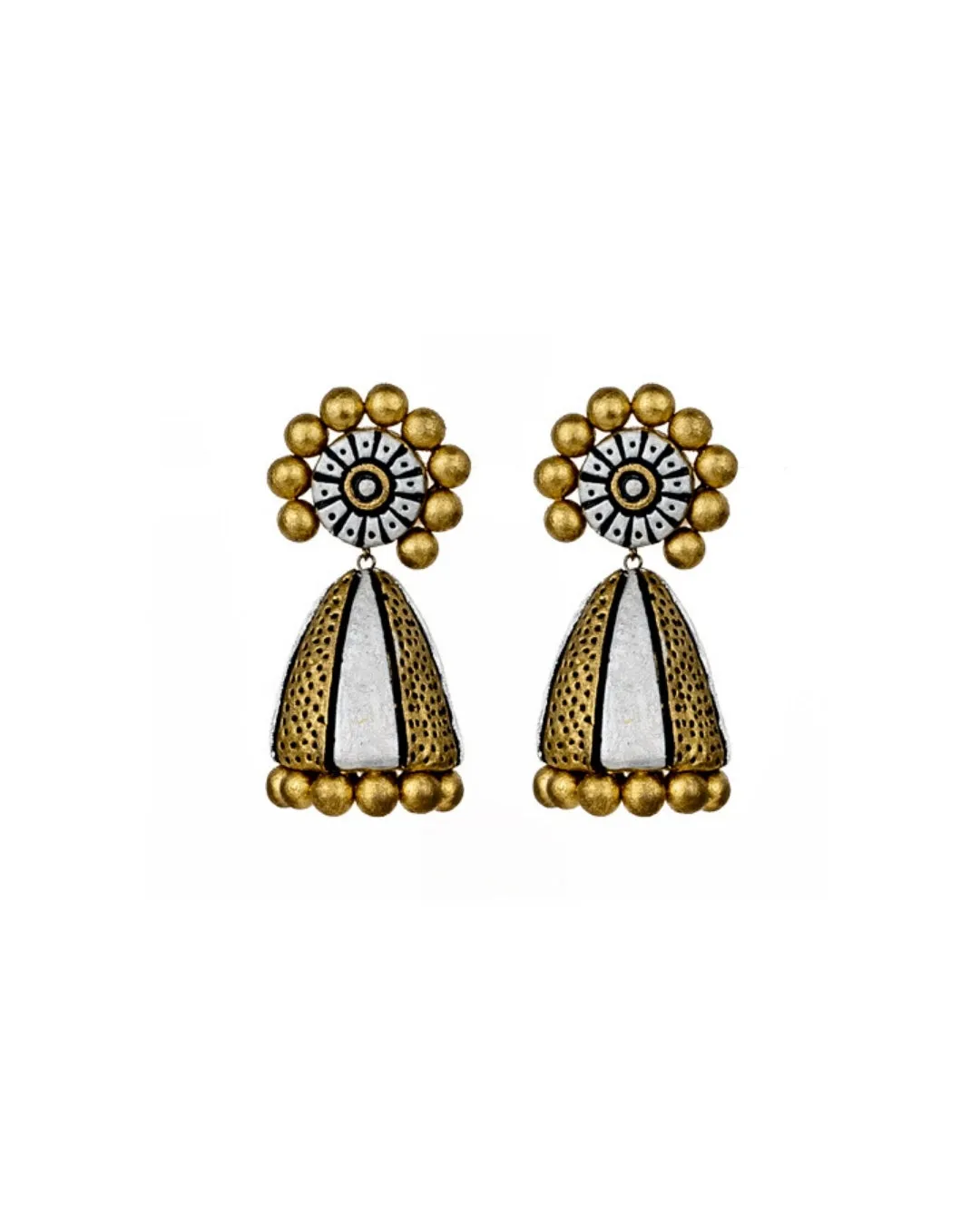 Sparkling Cone Jhumka