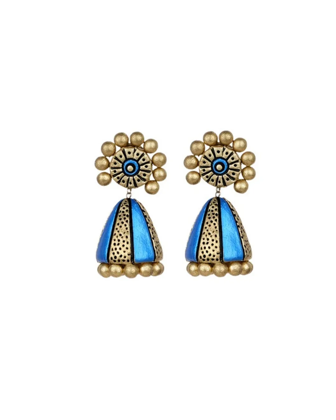 Sparkling Cone Jhumka