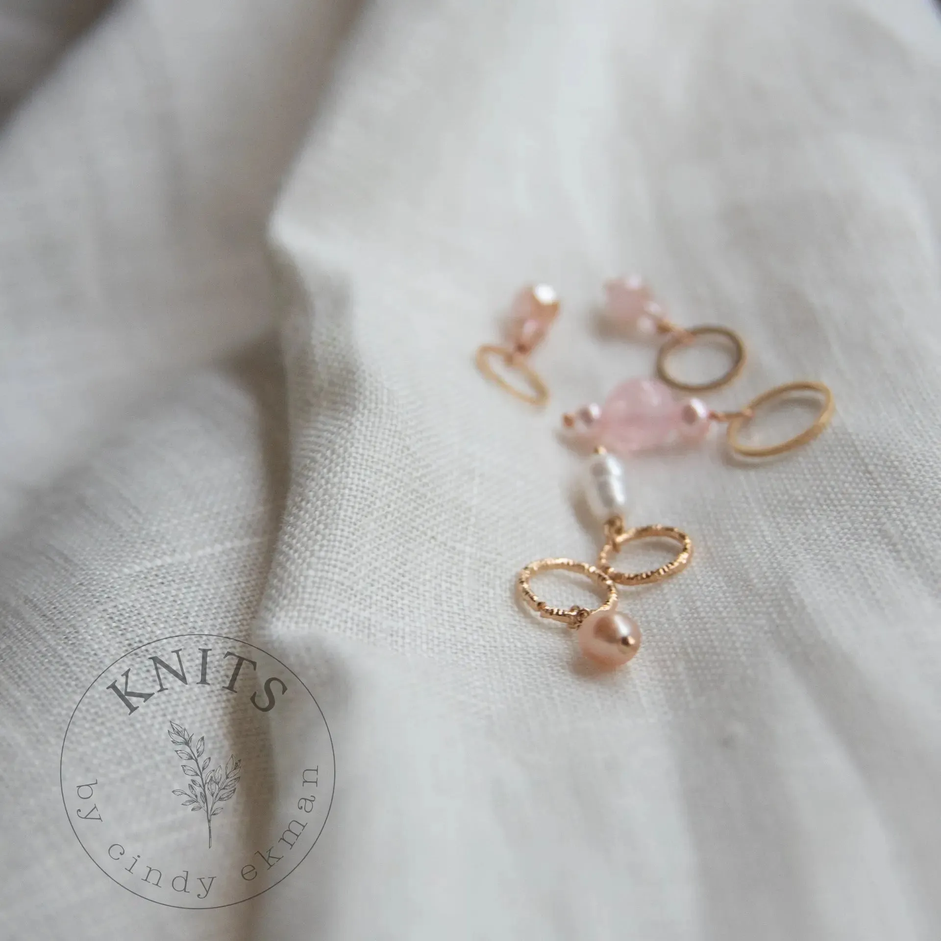 Sparkling set Pink gold