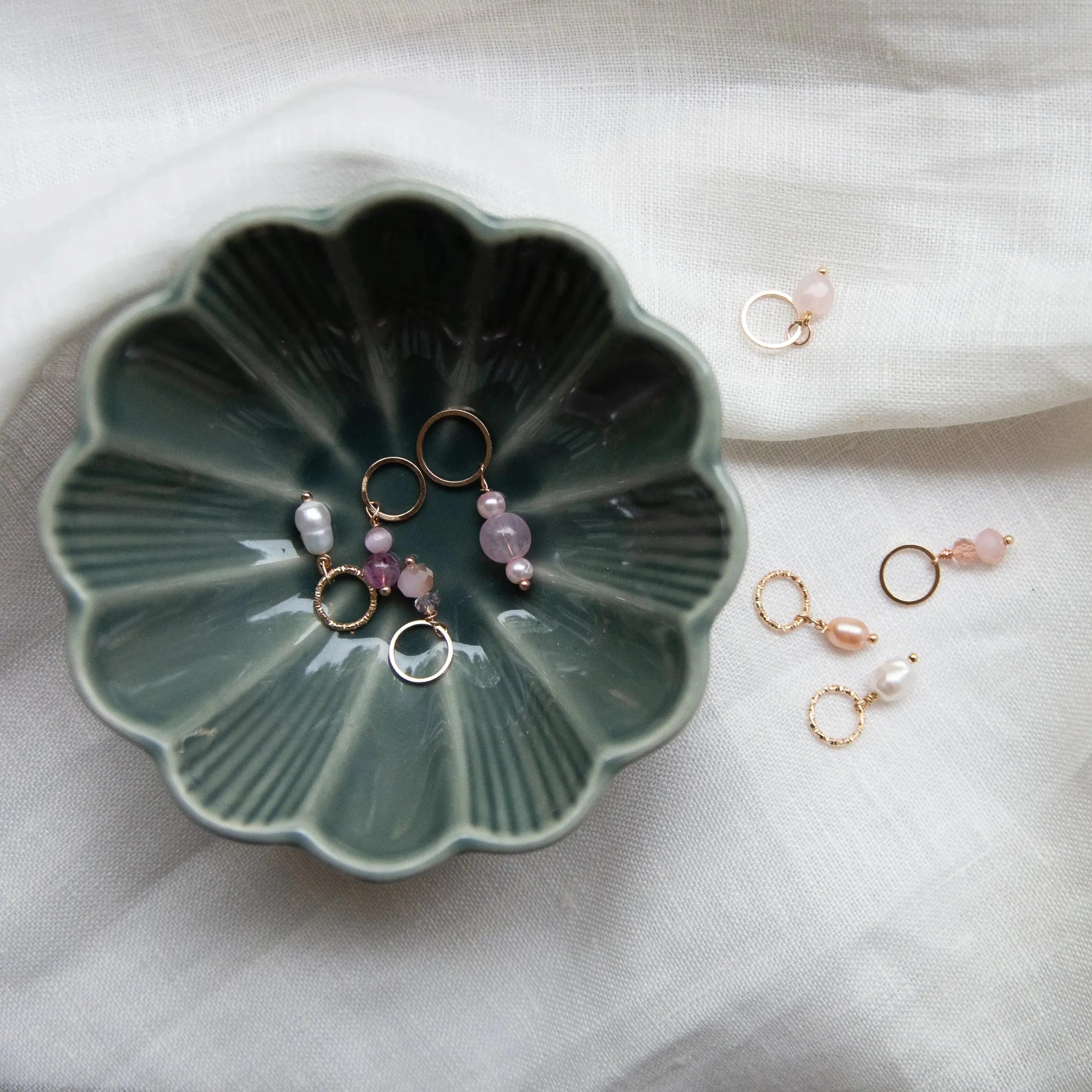 Sparkling set Pink gold