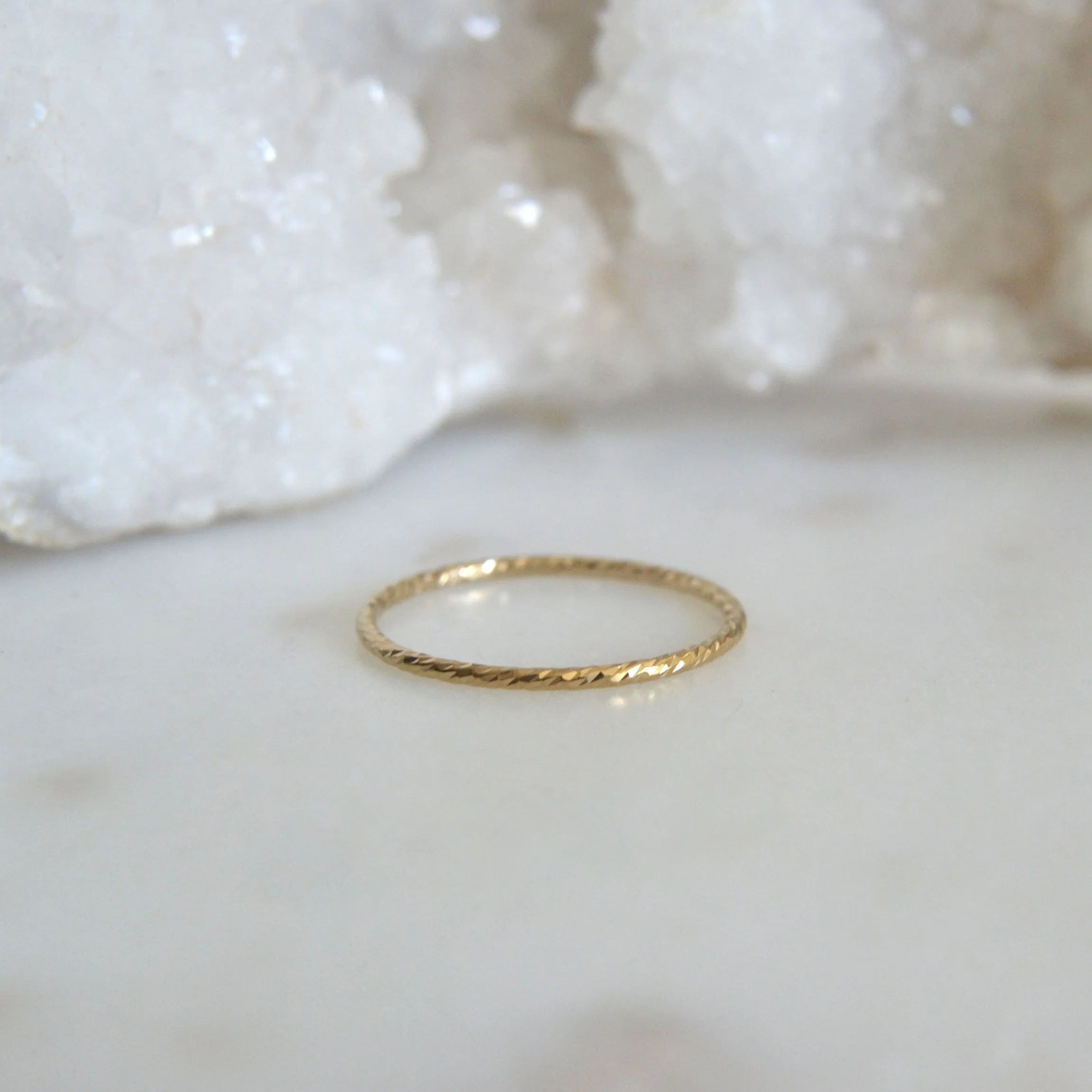 Sparkling Stacking Ring