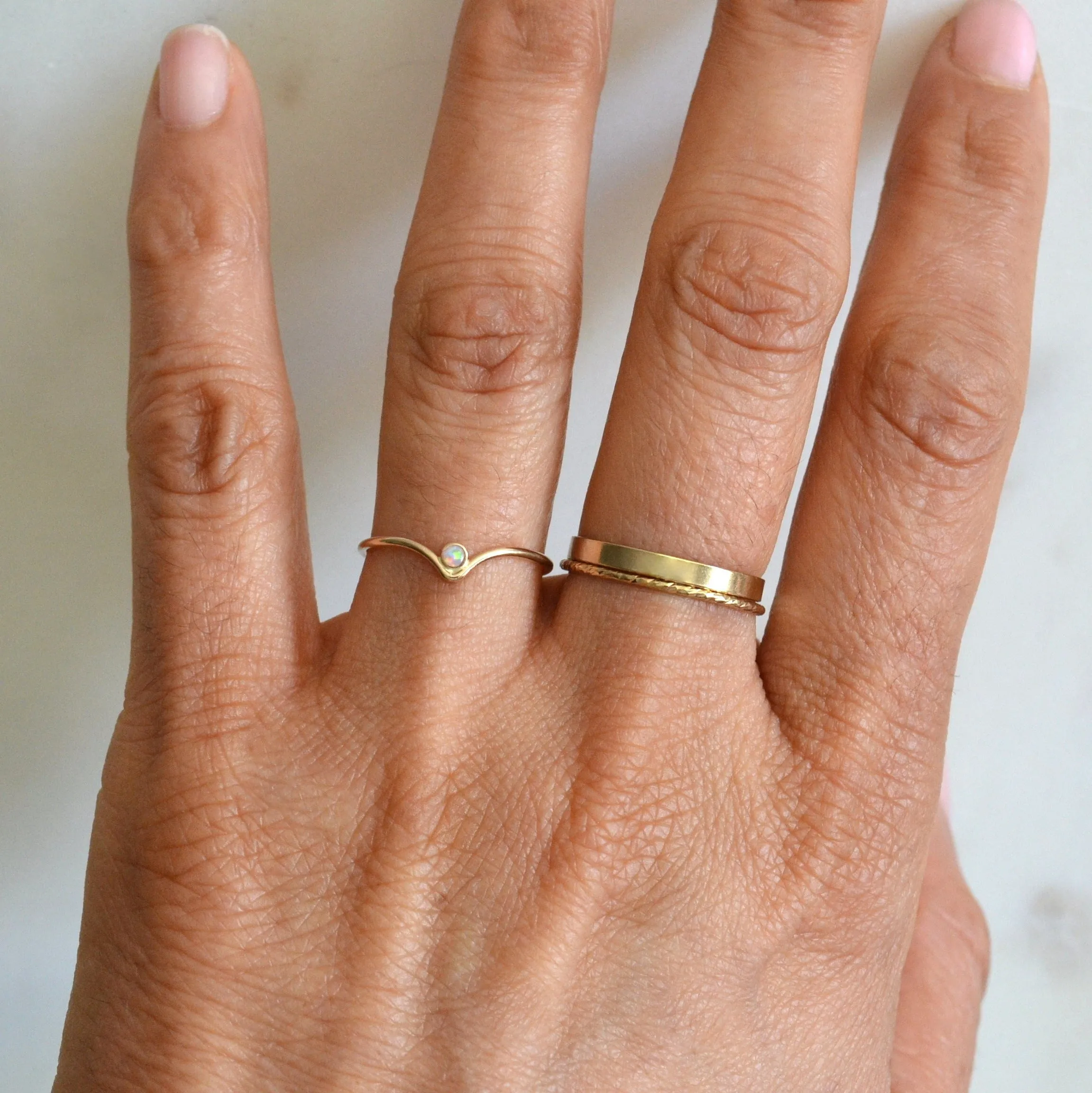 Sparkling Stacking Ring