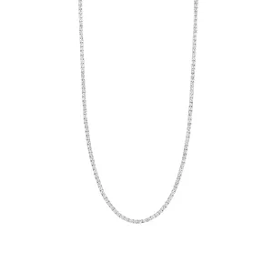 Sparkling Tennis Necklace 3MM - 15.3''