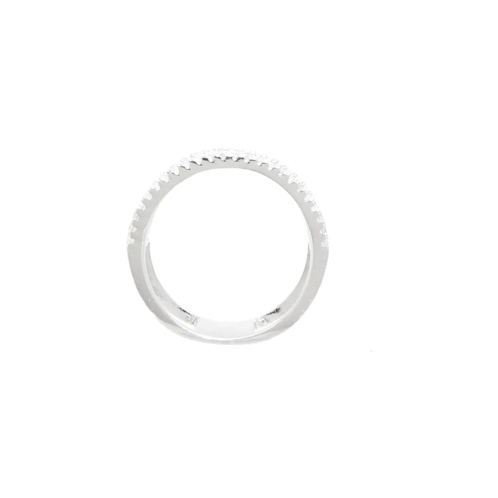Sparkling Zig Zag Ring