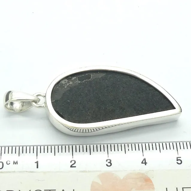 Uvarovite Garnet Drusy Pendant, Vivid Green, 925 Silver, s2