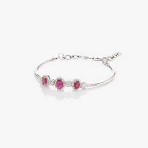 Victoria Diamond & Ruby Bracelet