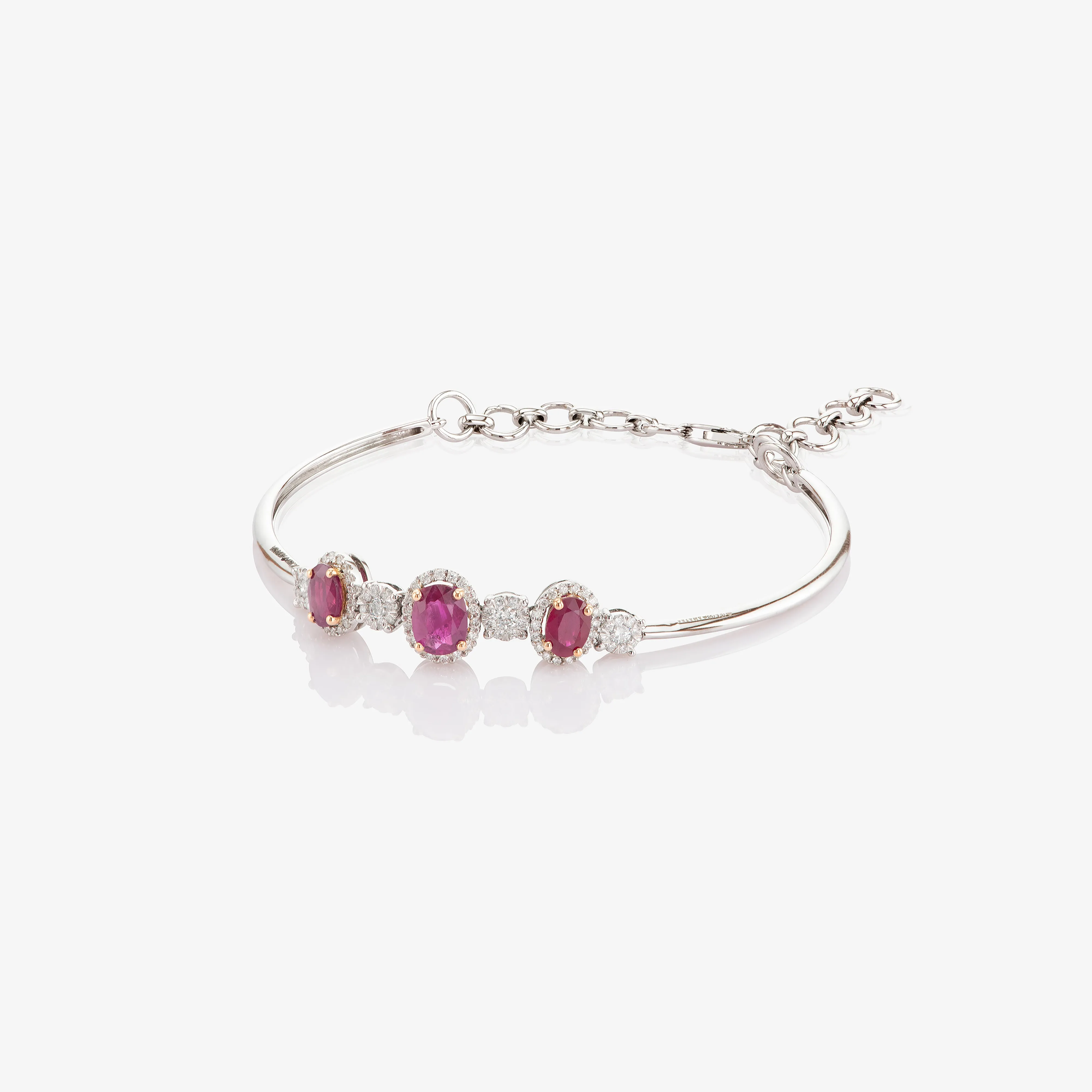 Victoria Diamond & Ruby Bracelet